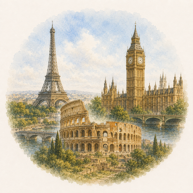 Viajes a Europa